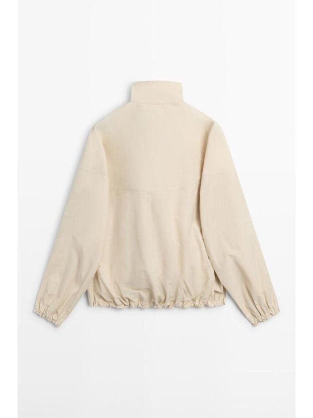 MASSIMO DUTTI HIGH NECK BOMBER PUFF JACKET - Picture 7 of 9